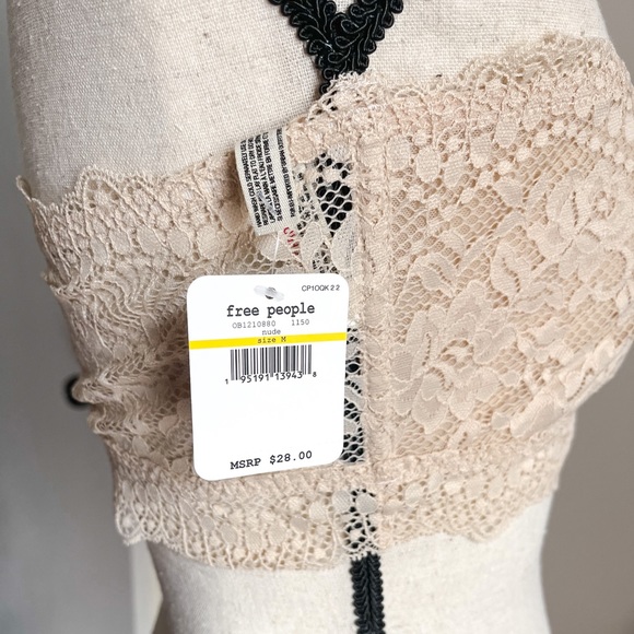 🪴Free People Lacey Looks Bandeau Nude - Picture 4 of 4